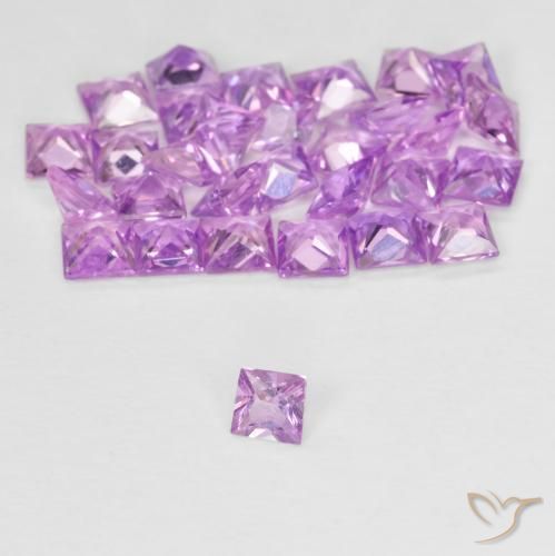 Shop natural 2.57ct ライトパープル サファイア gems, 四角形, from マダガスカル at GemSelect. In stock, global shipping!
