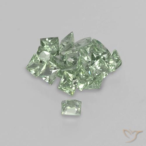 Shop natural 2.31ct ライトグリーン サファイア gems, 四角形, from タンザニア at GemSelect. In stock, global shipping!