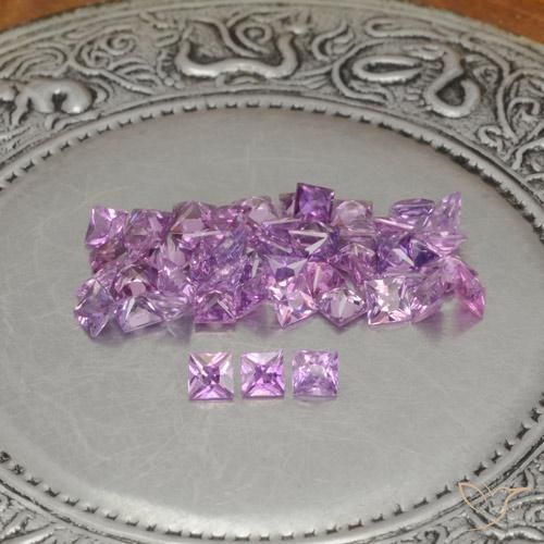 Shop natural 4.65ct ピンクがかったパープル サファイア gems, 四角形, from マダガスカル at GemSelect. In stock, global shipping!