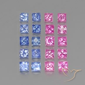 自然派の商品を探す 2.83ct マルチカラー サファイア 宝石, 四角形, マダガスカル からGemSelectで. 在庫あり、世界各国へ発送!