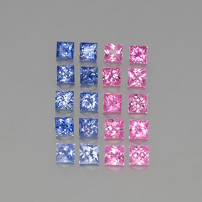 自然派の商品を探す 4.18ct マルチカラー サファイア 宝石, 四角形, マダガスカル からGemSelectで. 在庫あり、世界各国へ発送!