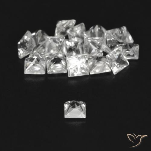 Shop natural 1.78ct ホワイト サファイア gems, 四角形, from マダガスカル at GemSelect. In stock, global shipping!