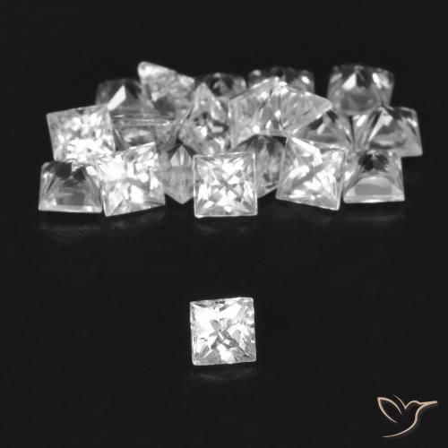 Shop natural 1.95ct クリアホワイト サファイア gems, 四角形, from マダガスカル at GemSelect. In stock, global shipping!