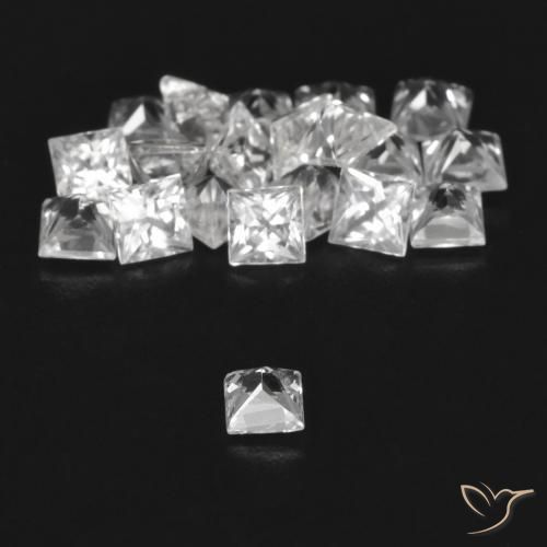 Shop natural 1.95ct クリアホワイト サファイア gems, 四角形, from マダガスカル at GemSelect. In stock, global shipping!
