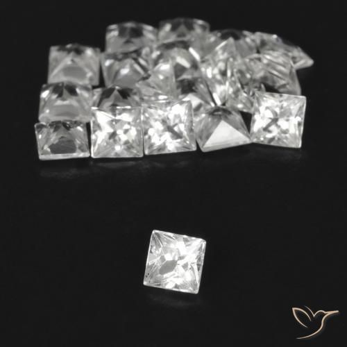 Shop natural 2.12ct クリアホワイト サファイア gems, 四角形, from マダガスカル at GemSelect. In stock, global shipping!