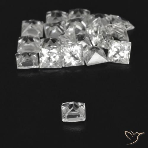 Shop natural 2.12ct クリアホワイト サファイア gems, 四角形, from マダガスカル at GemSelect. In stock, global shipping!