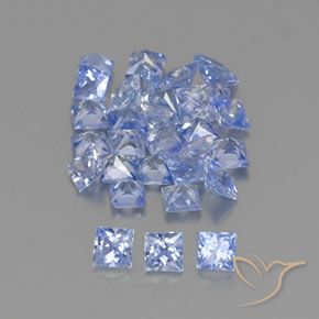 Shop natural 2.25ct ライトブルー サファイア gems, 四角形, from スリランカ at GemSelect. In stock, global shipping!