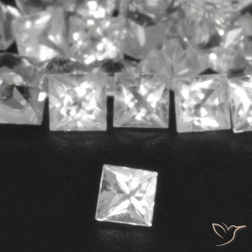 Shop natural 2.51ct ホワイト サファイア gems, 四角形, from マダガスカル at GemSelect. In stock, global shipping!