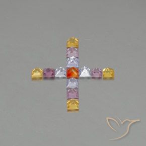 Shop natural 1.89ct マルチカラー サファイア gems, 四角形, from タンザニア at GemSelect. In stock, global shipping!