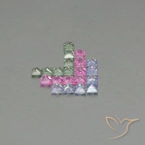 Shop natural 2.64ct マルチカラー サファイア gems, 四角形, from タンザニア at GemSelect. In stock, global shipping!