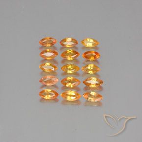 Shop natural 5.93ct 鮮やかなオレンジ サファイア gems, マーキーズ, from タンザニア at GemSelect. In stock, global shipping!