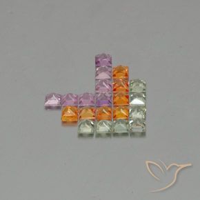 Shop natural 3.25ct マルチカラー サファイア gems, 四角形, from タンザニア at GemSelect. In stock, global shipping!