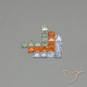 Shop natural 2.90ct マルチカラー サファイア gems, 四角形, from タンザニア at GemSelect. In stock, global shipping!