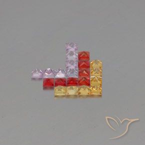 Shop natural 3.05ct マルチカラー サファイア gems, 四角形, from タンザニア at GemSelect. In stock, global shipping!