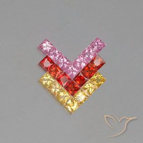 Shop natural 3.09ct マルチカラー サファイア gems, 四角形, from タンザニア at GemSelect. In stock, global shipping!