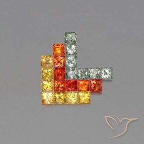 Shop natural 2.79ct マルチカラー サファイア gems, 四角形, from タンザニア at GemSelect. In stock, global shipping!