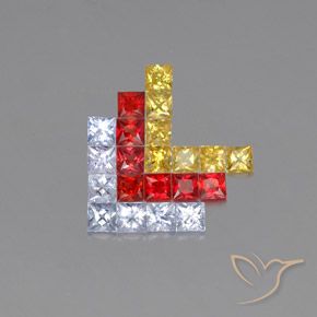 Shop natural 2.89ct マルチカラー サファイア gems, 四角形, from タンザニア at GemSelect. In stock, global shipping!