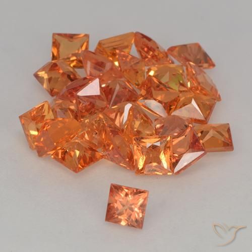 Shop natural 3.64ct アンバーオレンジ サファイア gems, 四角形, from タンザニア at GemSelect. In stock, global shipping!