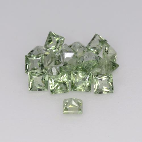自然派の商品を探す 2.35ct ライトグリーン サファイア 宝石, 四角, タンザニア からGemSelectで. 在庫あり、世界各国へ発送!