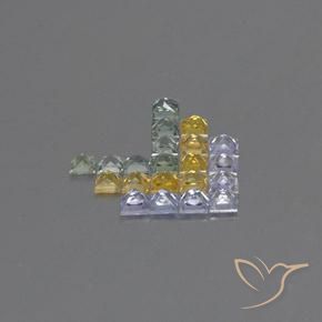 Shop natural 3.08ct マルチカラー サファイア gems, 四角形, from タンザニア at GemSelect. In stock, global shipping!