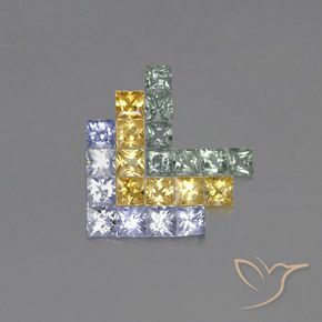 Shop natural 3.12ct マルチカラー サファイア gems, 四角形, from タンザニア at GemSelect. In stock, global shipping!