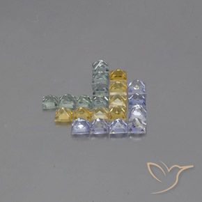 Shop natural 3.12ct マルチカラー サファイア gems, 四角形, from タンザニア at GemSelect. In stock, global shipping!