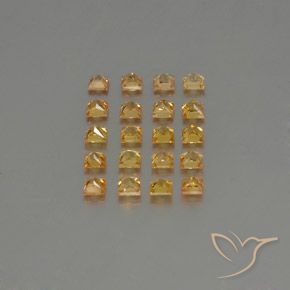Shop natural 3.04ct オレンジゴールド サファイア gems, 四角形, from タンザニア at GemSelect. In stock, global shipping!