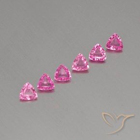 Shop natural 1.51ct 濃いピンク サファイア gems, トリリオン, from マダガスカル at GemSelect. In stock, global shipping!