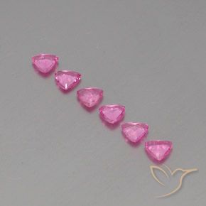 Shop natural 1.51ct 濃いピンク サファイア gems, トリリオン, from マダガスカル at GemSelect. In stock, global shipping!