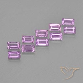 Shop natural 1.30ct ミディアムピンクがかったパープル サファイア gems, バゲット, from タンザニア at GemSelect. In stock, global shipping!