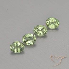 Shop natural 1.94ct 非常に薄い緑 サファイア gems, 楕円形, from マダガスカル at GemSelect. In stock, global shipping!