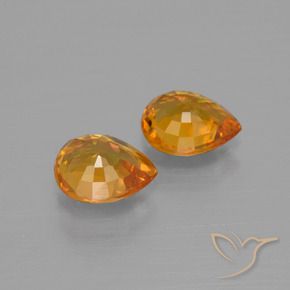 Shop natural 1.40ct アプリコットオレンジ サファイア gems, 洋梨の形, from タンザニア at GemSelect. In stock, global shipping!