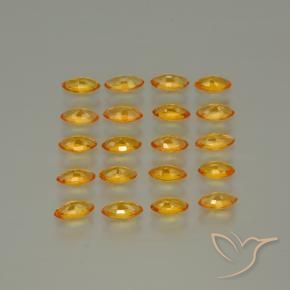 Shop natural 3.68ct 濃いオレンジゴールド サファイア gems, マーキーズ, from タンザニア at GemSelect. In stock, global shipping!