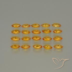 Shop natural 3.80ct 濃いオレンジゴールド サファイア gems, マーキーズ, from タンザニア at GemSelect. In stock, global shipping!