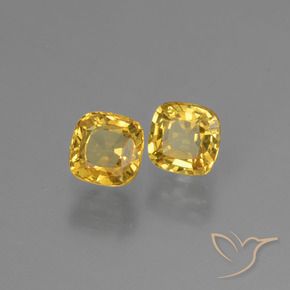 Shop natural 0.97ct ゴールド サファイア gems, クッション, from タンザニア at GemSelect. In stock, global shipping!