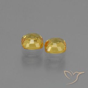 Shop natural 0.97ct ゴールド サファイア gems, クッション, from タンザニア at GemSelect. In stock, global shipping!