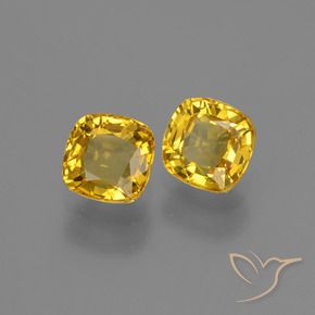 Shop natural 0.92ct ゴールド サファイア gems, クッション, from タンザニア at GemSelect. In stock, global shipping!