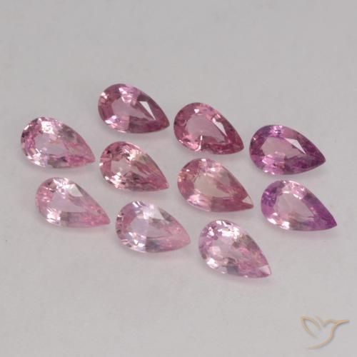 Shop natural 2.41ct ライトピンク サファイア gems, 洋梨の形, from タンザニア at GemSelect. In stock, global shipping!