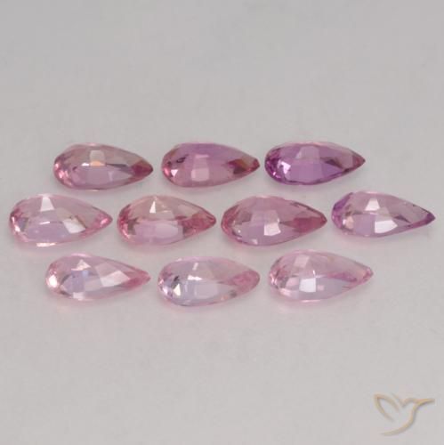 Shop natural 2.41ct ライトピンク サファイア gems, 洋梨の形, from タンザニア at GemSelect. In stock, global shipping!
