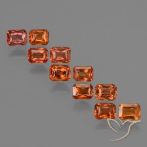 Shop natural 2.63ct ミディアムオレンジ サファイア gems, 八角形 / エメラルドカット, from タンザニア at GemSelect. In stock, global shipping!