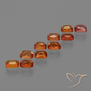 Shop natural 2.63ct ミディアムオレンジ サファイア gems, 八角形 / エメラルドカット, from タンザニア at GemSelect. In stock, global shipping!