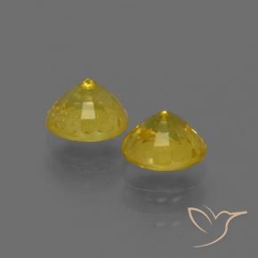 Shop natural 1.02ct 深い黄色 サファイア gems, ラウンド, from タイ at GemSelect. In stock, global shipping!