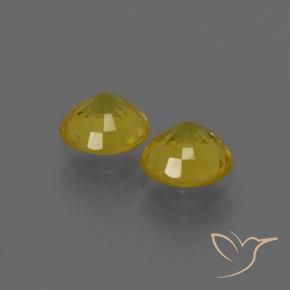 Shop natural 0.90ct ハニーイエロー サファイア gems, ラウンド, from タイ at GemSelect. In stock, global shipping!