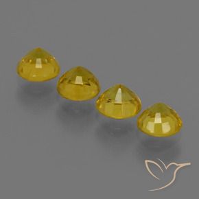 Shop natural 2.19ct 深い黄色 サファイア gems, ラウンド, from タイ at GemSelect. In stock, global shipping!
