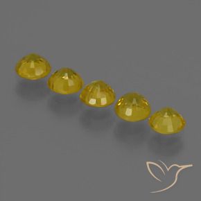 Shop natural 2.51ct 深い黄色 サファイア gems, ラウンド, from タイ at GemSelect. In stock, global shipping!