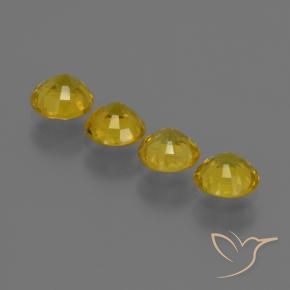 Shop natural 2.34ct 黄色がかったゴールド サファイア gems, ラウンド, from タイ at GemSelect. In stock, global shipping!
