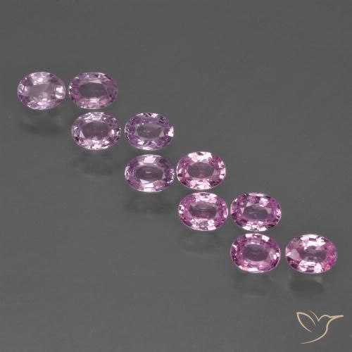 Shop natural 2.29ct 薄いピンクがかったバイオレットパープル サファイア gems, 楕円形, from タンザニア at GemSelect. In stock, global shipping!