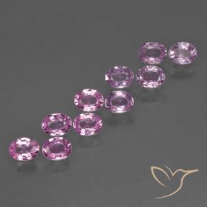 Shop natural 2.29ct 薄いピンクがかったバイオレットパープル サファイア gems, 楕円形, from タンザニア at GemSelect. In stock, global shipping!