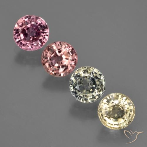 Shop natural 3.54ct マルチカラー サファイア gems, ラウンド, from タンザニア at GemSelect. In stock, global shipping!