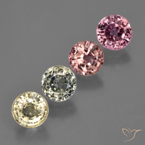 Shop natural 3.54ct マルチカラー サファイア gems, ラウンド, from タンザニア at GemSelect. In stock, global shipping!